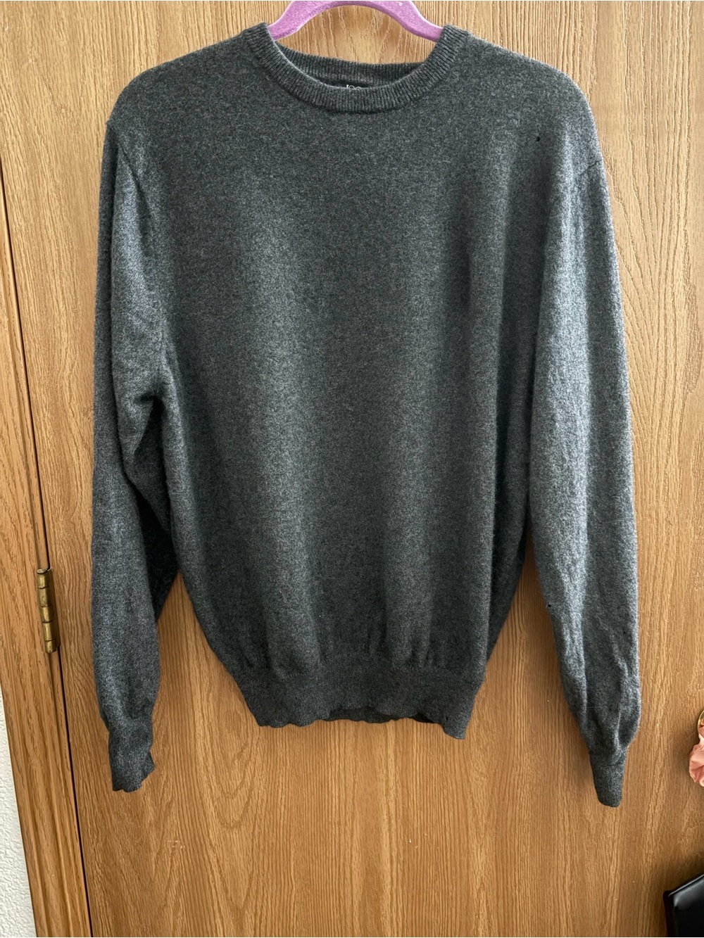 Jos. A. Bank Charcoal Crewneck Sweater